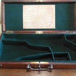 Beau coffret ancien pour Colt Navy 1851