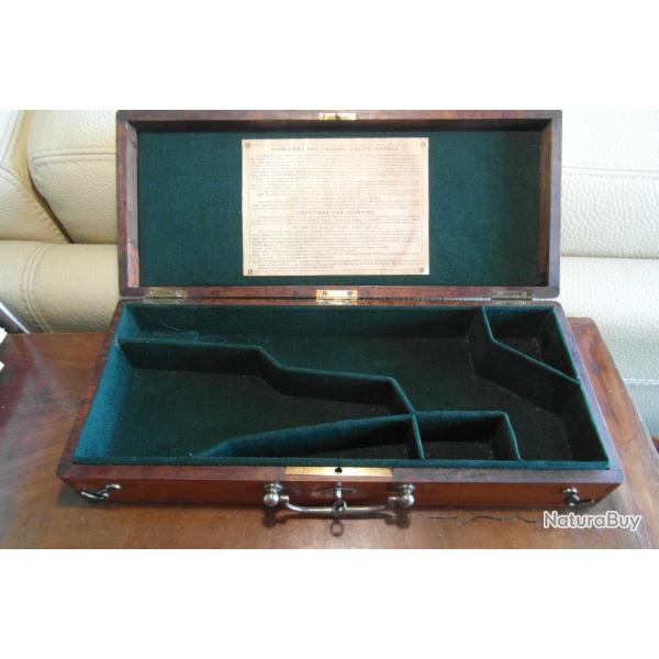 Beau coffret ancien pour Colt Navy 1851