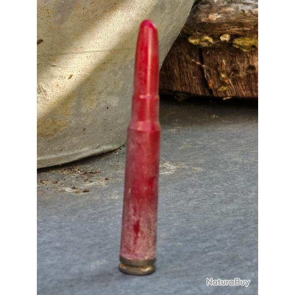 Cartouche de manipulation originale pour Mauser 98k dat�e de 1942 ( inerte ) en mati�re plastique