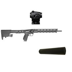 Pack S&W FPC cal 22 lr +point rouge et silencieux 1/2x28 UNEF
