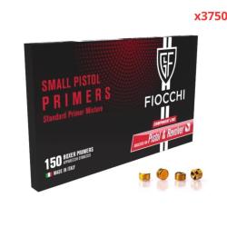 AMORCES FIOCCHI SMALL PISTOL x3750 