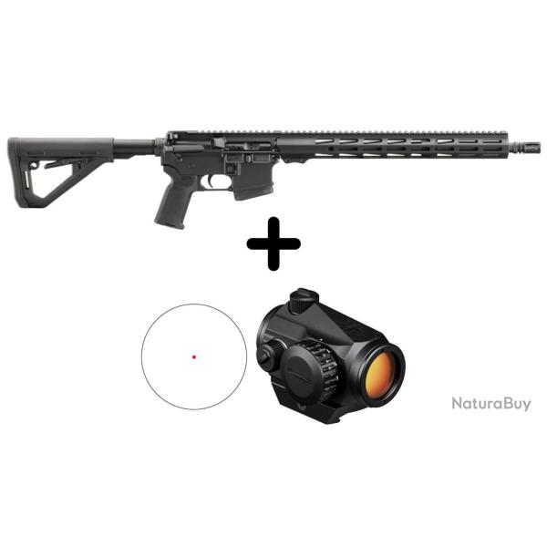 PACK CARABINE RUGER AR15 HARRIER 223 REM + POINT ROUGE VORTEX CROSSFIRE