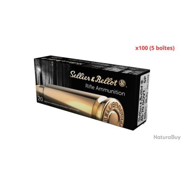MUNITIONS SELLIER & BELLOT CALIBRE 45-70 GOVT SP 405gr - 26.2g x100 