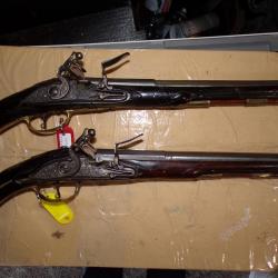 Paire pistolets cavalerie Allemande