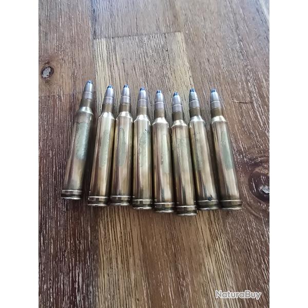 Lot de  8 balles rws uni classic 300 win mag