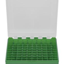 Bo&icirc;te de rangement pour 100 munitions 9mm