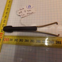 Embout bouchon de canne fusil .( F&eacute;rule )       Conforme model d'origine.                       ( A)
