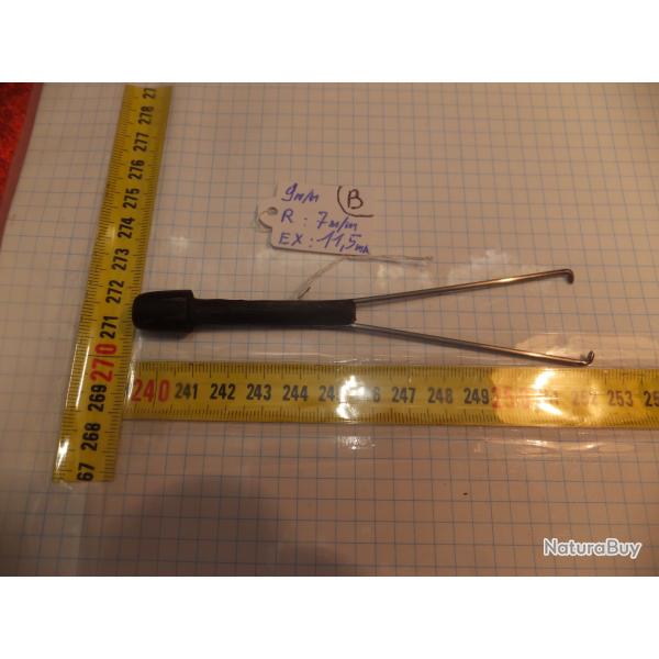 Embout bouchon de canne fusil .( F�rule )       Conforme model d'origine.                       ( B)