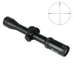 Lunette de tir Buzzard Optics TR 3-9x40 IR avec colliers pour rail 11mm