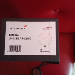 Kite optics k4 3-12x50i HD neuf