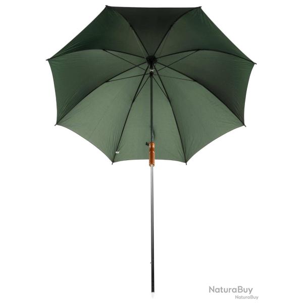 Parapluie ombrelle de chasse � pied t�lescopique, fait pour �tre plant� au sol.