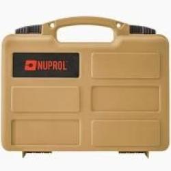 Mallette NUPROL arme de poing 31x25x8 tan