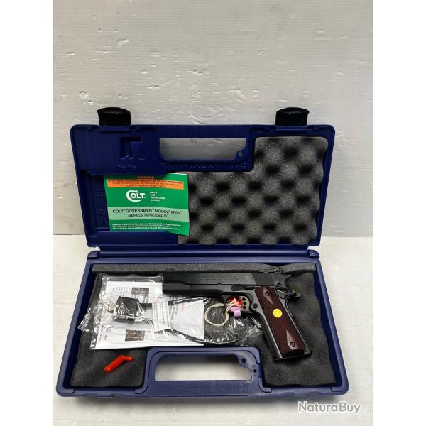 NEUF !!! COLT NATIONAL MATCH GOLD CUP CAL:45 ACP
