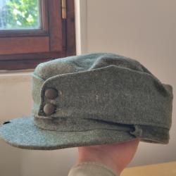Ancienne casquette en laine Arm&eacute;e su&eacute;doise