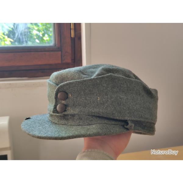 Ancienne casquette en laine Arm�e su�doise