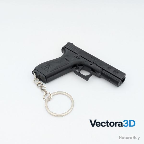 Porte-cl�s Sifflet Glock 17 - R�plique Impression 3D PETG Haute R�sistance
