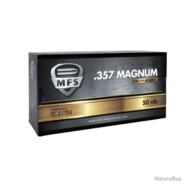 BOITE DE .357 FMJ FP 158GR X50 - MFS