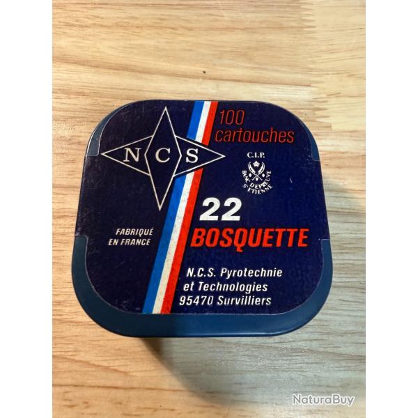 1 boite de 77 cartouches de 22 bosquette
