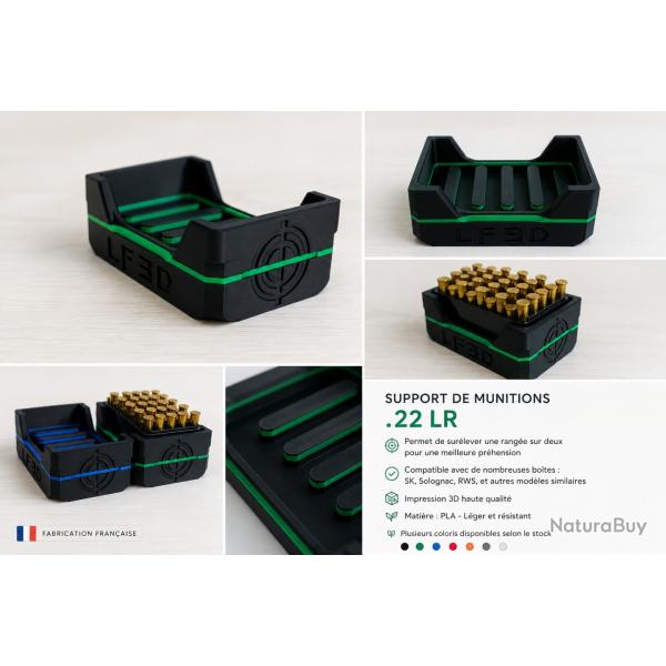 Support de munition 22 LR