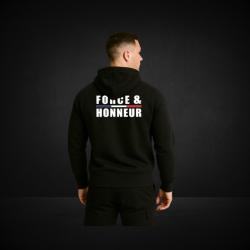 SWEAT SHIRT FORCE & HONNEUR FRANCE SUMMIT OUTDOOR NOIR L