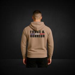 SWEAT SHIRT FORCE & HONNEUR FRANCE SUMMIT OUTDOOR MOKA S