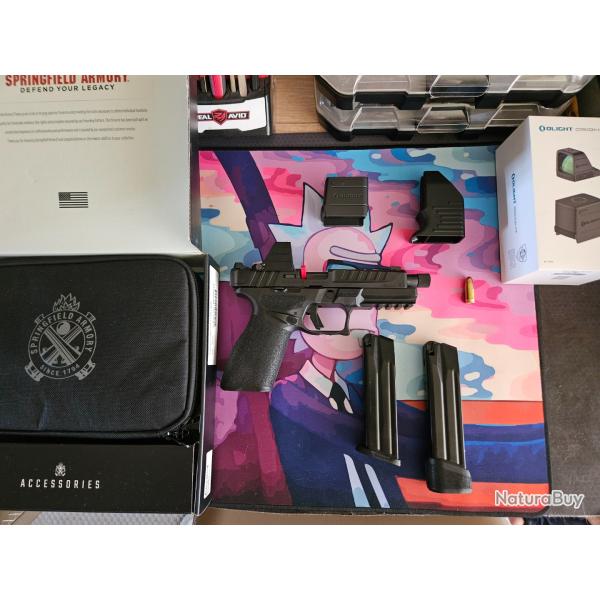 Springfield Echelon 4.5 filet� 9mm + Osight 3 MOA