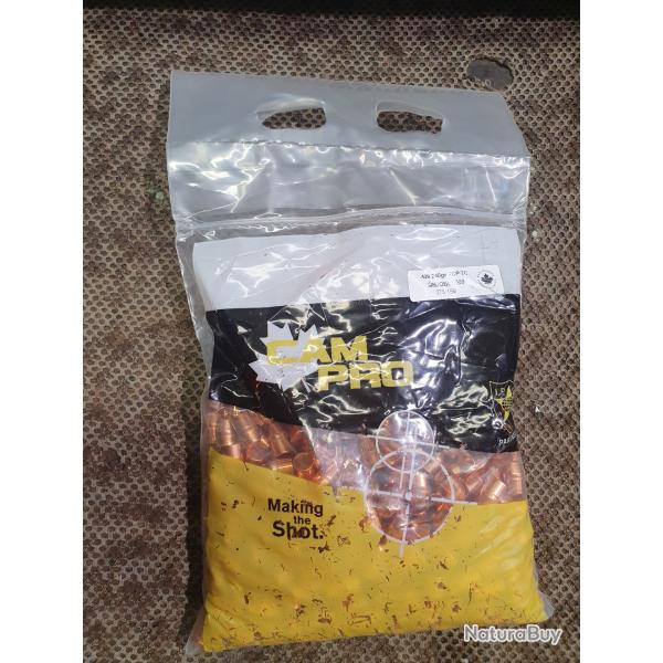 pack CAM PRO de 500 balles calibre .429 TC FCP de 240 grs pour le chargement du 44 MAG , 444 MARLIN
