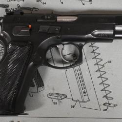 PISTOLET CZ 85 Cal.9x19mm ( OCCASION )