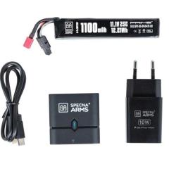 Pack Batterie LiPo 11,1v 1100 mAh & Chargeur lipo EASY NANO (Specna)