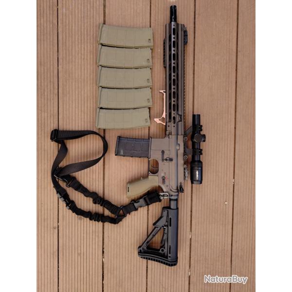 E&C HK 416 bronze + 6 chargeurs m4