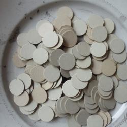 Lot de 100 cartons blancs anciens en calibre 12.