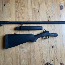 Fusil cal 12 mono-coup chien ext&eacute;rieur