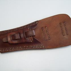 militaria ww1 francais &eacute;tui cuir porte baionnette berthier 1892