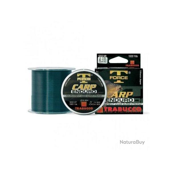 TRABUCCO NYLON T-FORCE CARP ENDURO TRABUCCO 0,30mm 1200M