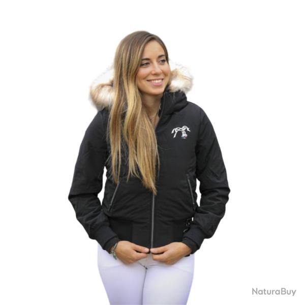BLOUSON PENELOPE STEP NOIR - XL - PENELOPE LEPREVOST