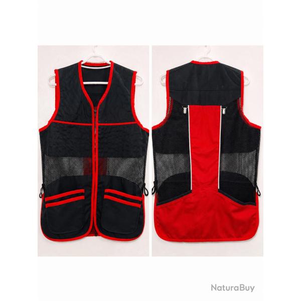Gilet ball trap r�sistant Gaucher / droitier S