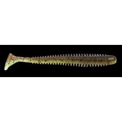 Leurre souple Swing Impact Slim 3" (7.6cm) Pumpkin Chartreuse