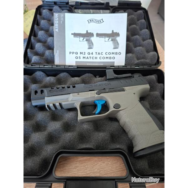 Walther q5 match combo � plomb 4.5mm