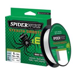 Tresse Spiderwire Stealth Smooth 8 Braid Translucent 150m 9/100