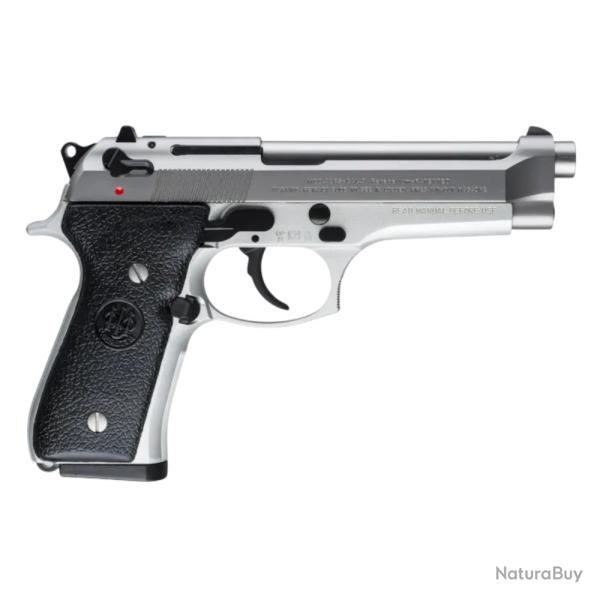Pistolet 92FS inox - 15 coups (Calibre: .9mm Luger)