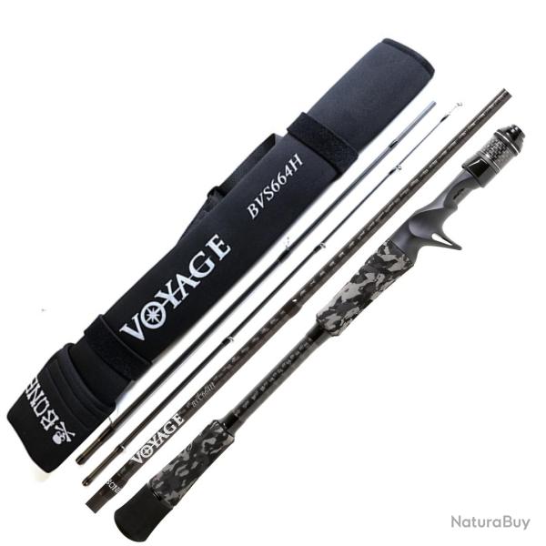 Canne Casting Bone Voyage X 4 2m19 7 - 35g 63cm 136g