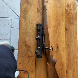 Carabine CZ550 Battue + montage fixe CZ + lunette Zeiss Duralyt 2-8 x 42  r&eacute;ticule lumineux 4A