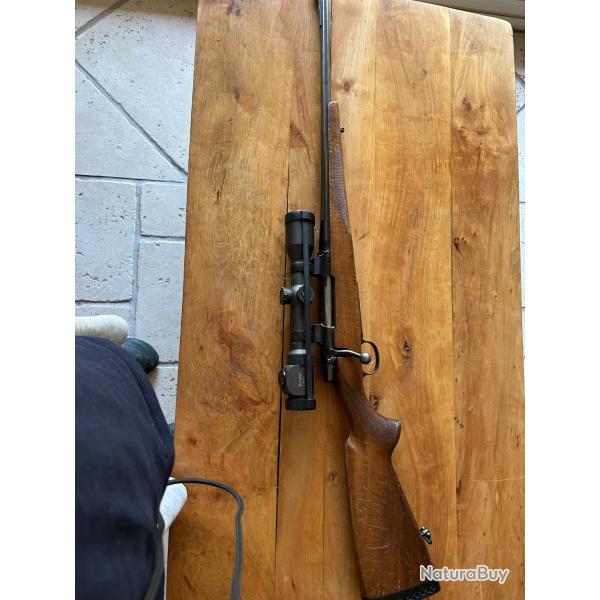 Carabine CZ550 Battue + montage fixe CZ + lunette Zeiss Duralyt 2-8 x 42  r�ticule lumineux 4A
