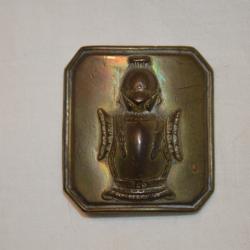PLAQUE CEINTURON 1845 OFFICIER GENIE 2&deg; EMPIRE-CRIMEE-ITALIE-MEXIQUE-GUERRE DE 1870/1871
