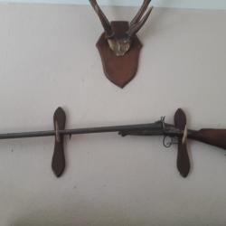 FUSIL JUXTAPOSE" LEFAUCHEUX" Bon Etat,A BROCHES.Cal.16;Solide,pour son age,M&eacute;canisme fonctionnel !