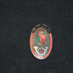 INSIGNE 11&deg; REGIMENT DE CHASSEURS A CHEVAL-ARTHUS BERTRAND-CAVALERIE DE LA CAMPAGNE DE FRANCE 1940.