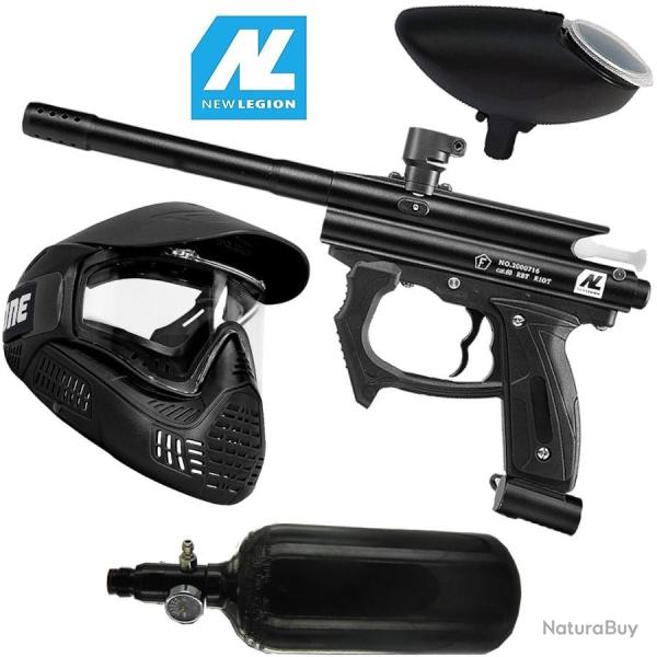 Pack lanceur paintball complet d�butant - HPA & CO2