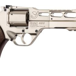 R&eacute;plique Airsoft revolver CO2 Chiappa Rhino 60DS 0,95J Silver