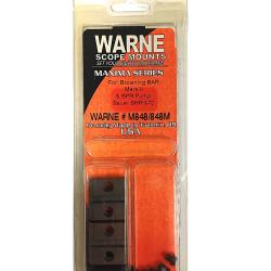 Embases Warne acier pour Browning Bar & Benelli Argo