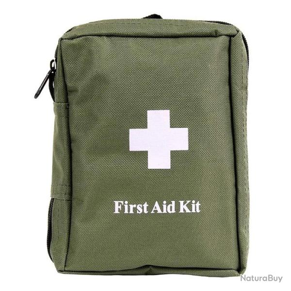 Pochette m�dicale verte (avec kit de premiers secours)